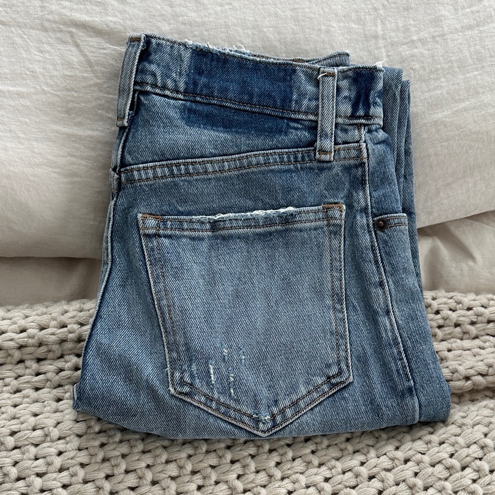 Abercrombie the 90s straight ultra high rise, size 24/00